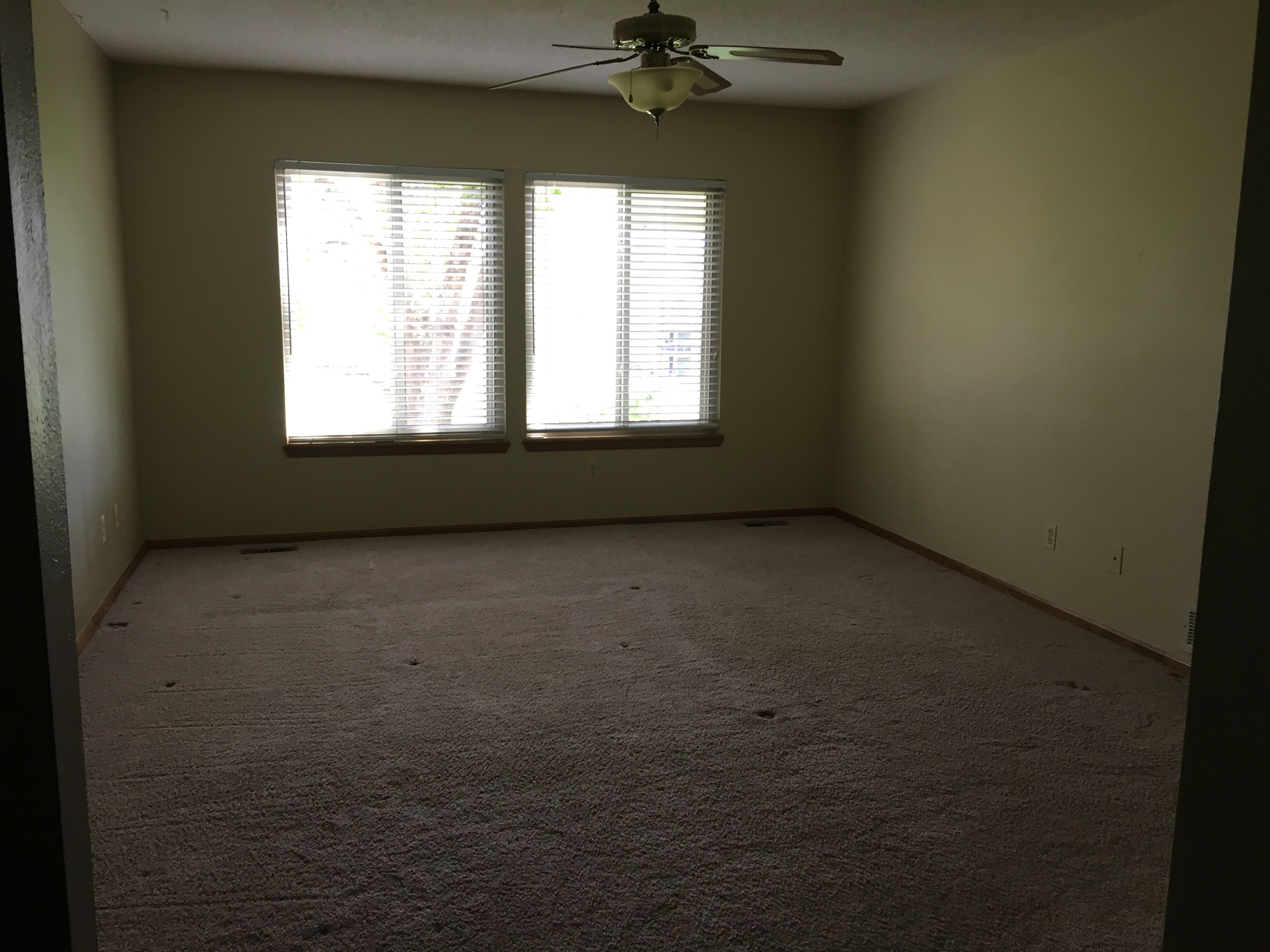 Master bedroom before remodel - Highlands Ranch
